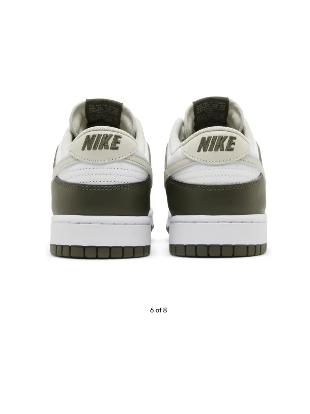 Nike Men’s Dunk Low 'Oil Green' Size 8